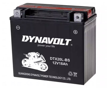 YTX20L-BS DYNAVOLT BATTERY AGM 12V18AH - Motovile