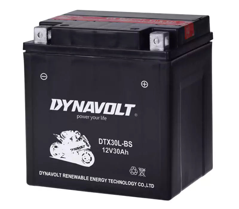 YTX30L-BS DYNAVOLT AGM BATTERY 12V30AH - Motovile