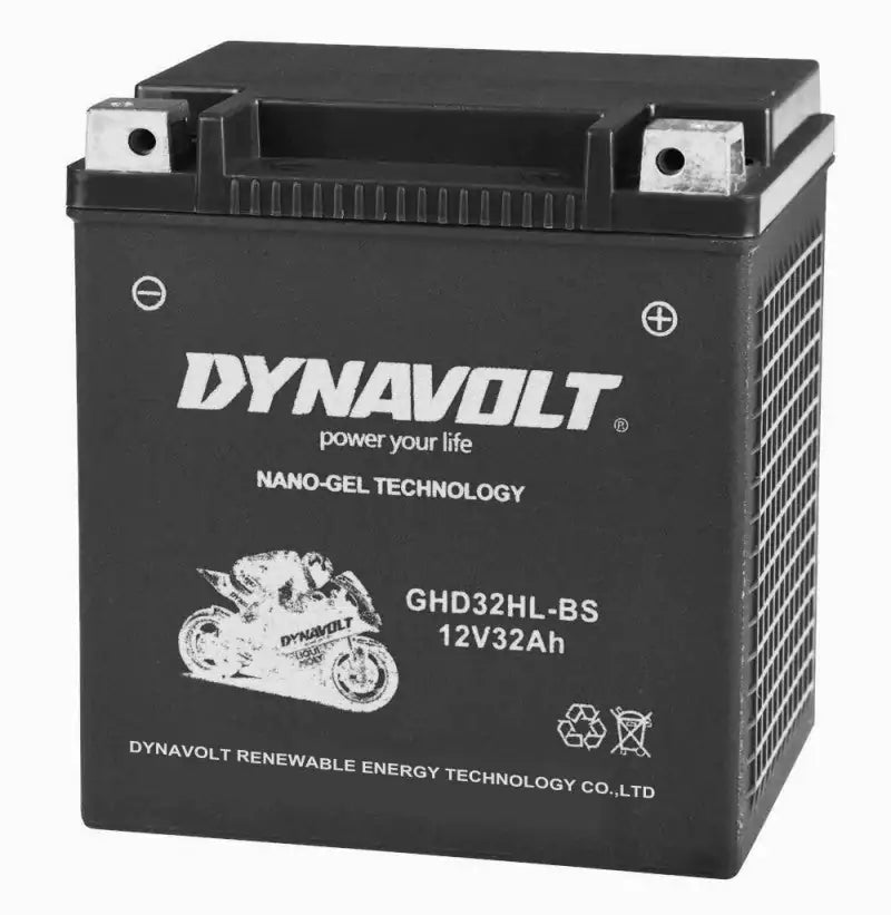 YTX32HL-BS DYNAVOLT HARLEY DAVIDSON 12V32AH BATTERY - Motovile